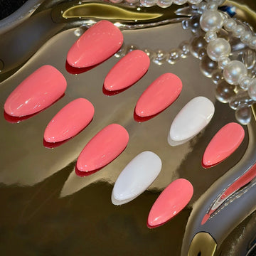 Pink & White Elegance